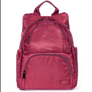 NWT Lug Hatchback 3 Backpack in Rosewood Red